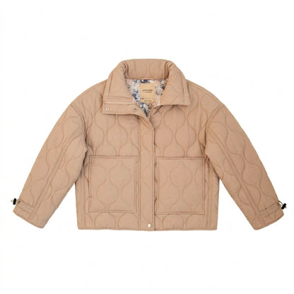 CHAQUETA ACOLCHADA BRUSELAS BEIGE