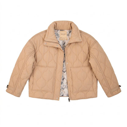 CHAQUETA ACOLCHADA BRUSELAS BEIGE