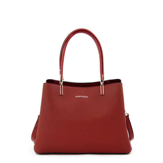 CARTERA CARMINA ROJO