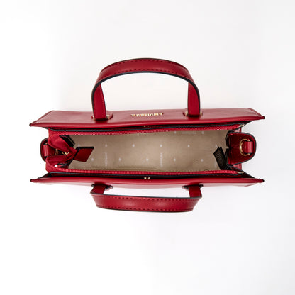 CARTERA BAGUETTE SARAI ROJO