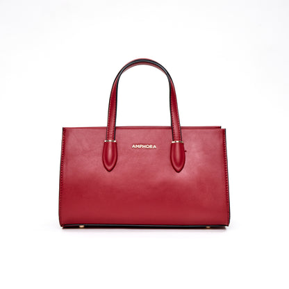 CARTERA BAGUETTE SARAI ROJO
