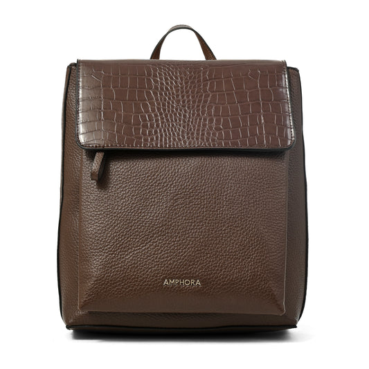 MOCHILA CHARLOTE MARRÓN