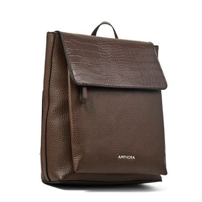 MOCHILA CHARLOTE MARRÓN