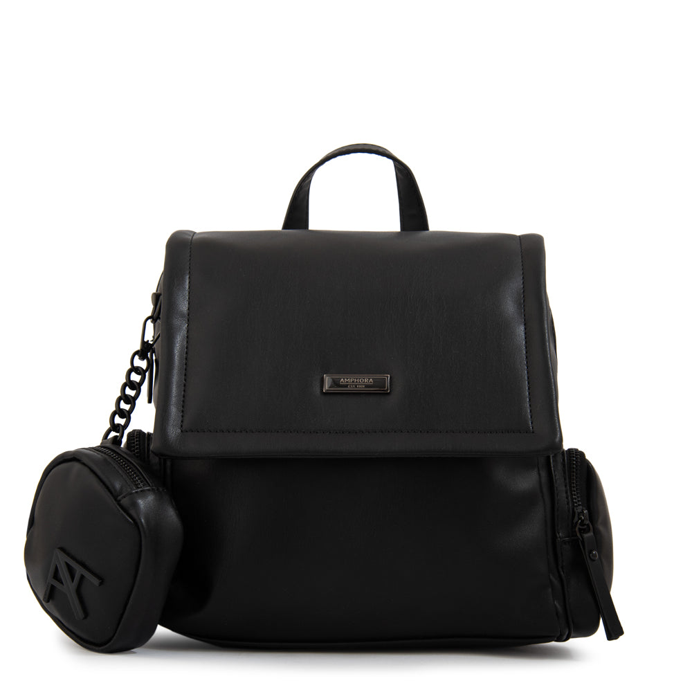 MOCHILA CLARA NEGRO