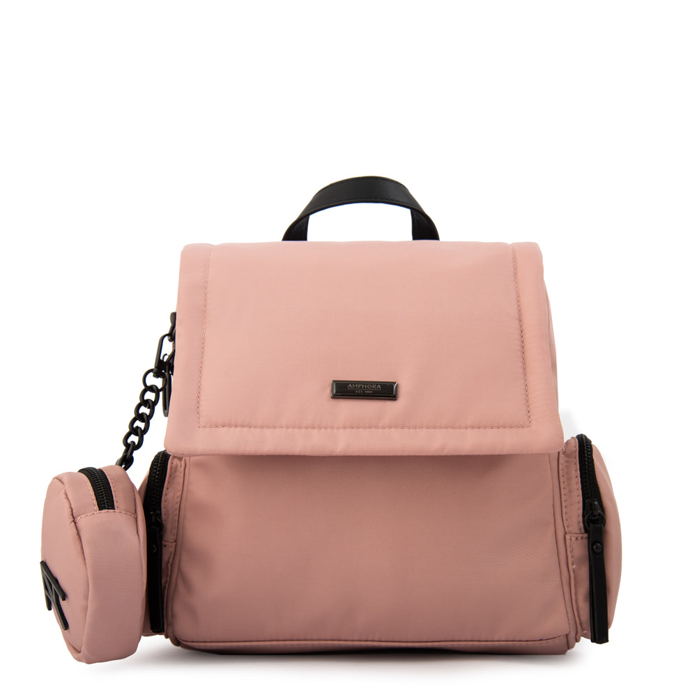 MOCHILA CLARA ROSA