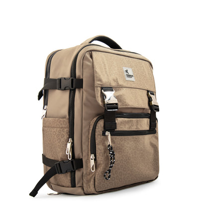 MOCHILA DE VIAJE COLLEGE TAUPE