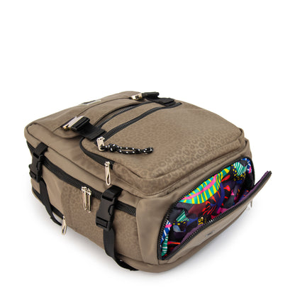 MOCHILA DE VIAJE COLLEGE TAUPE