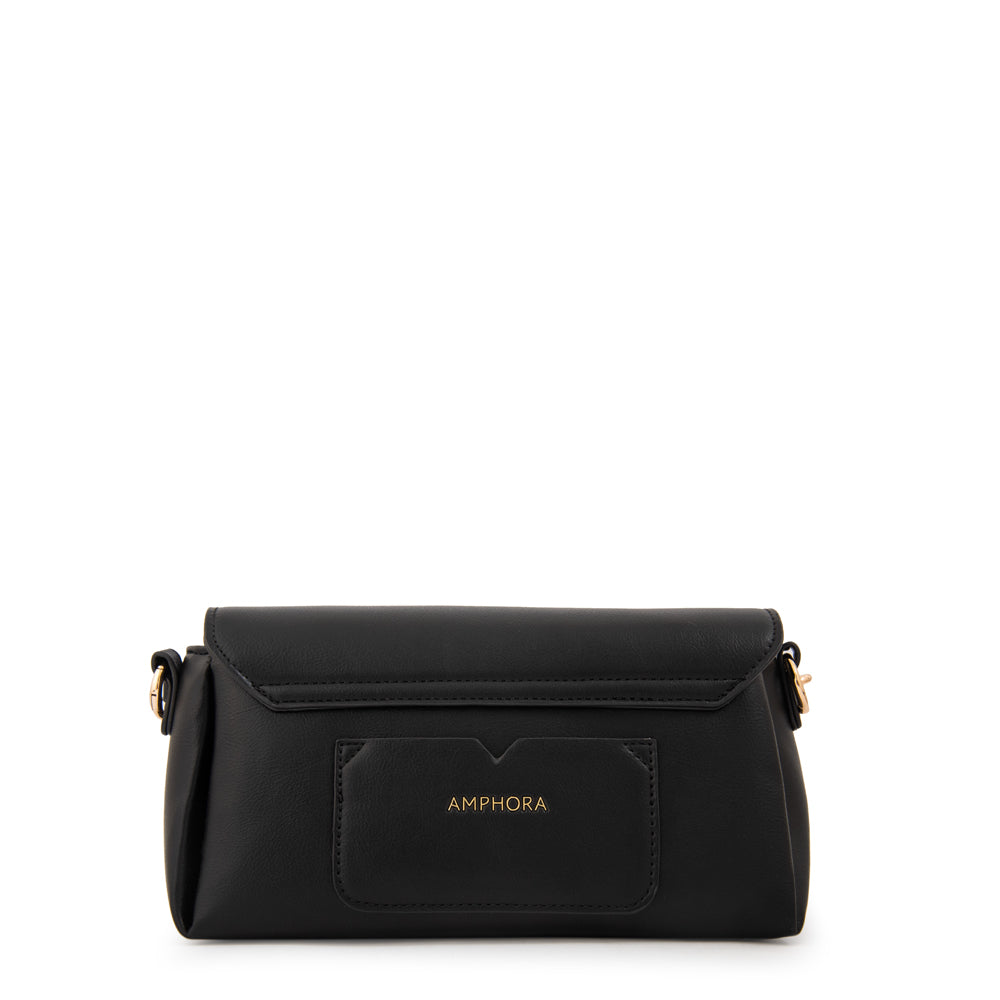 BANDOLERA CRISTAL NEGRO