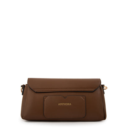 BANDOLERA CRISTAL MARRÓN