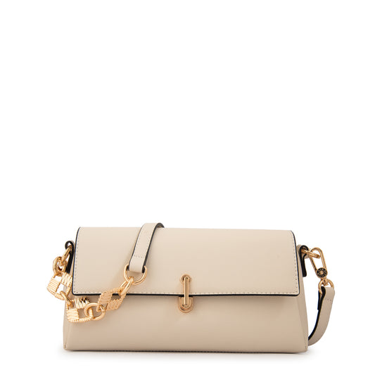 BANDOLERA CRISTAL BLANCO