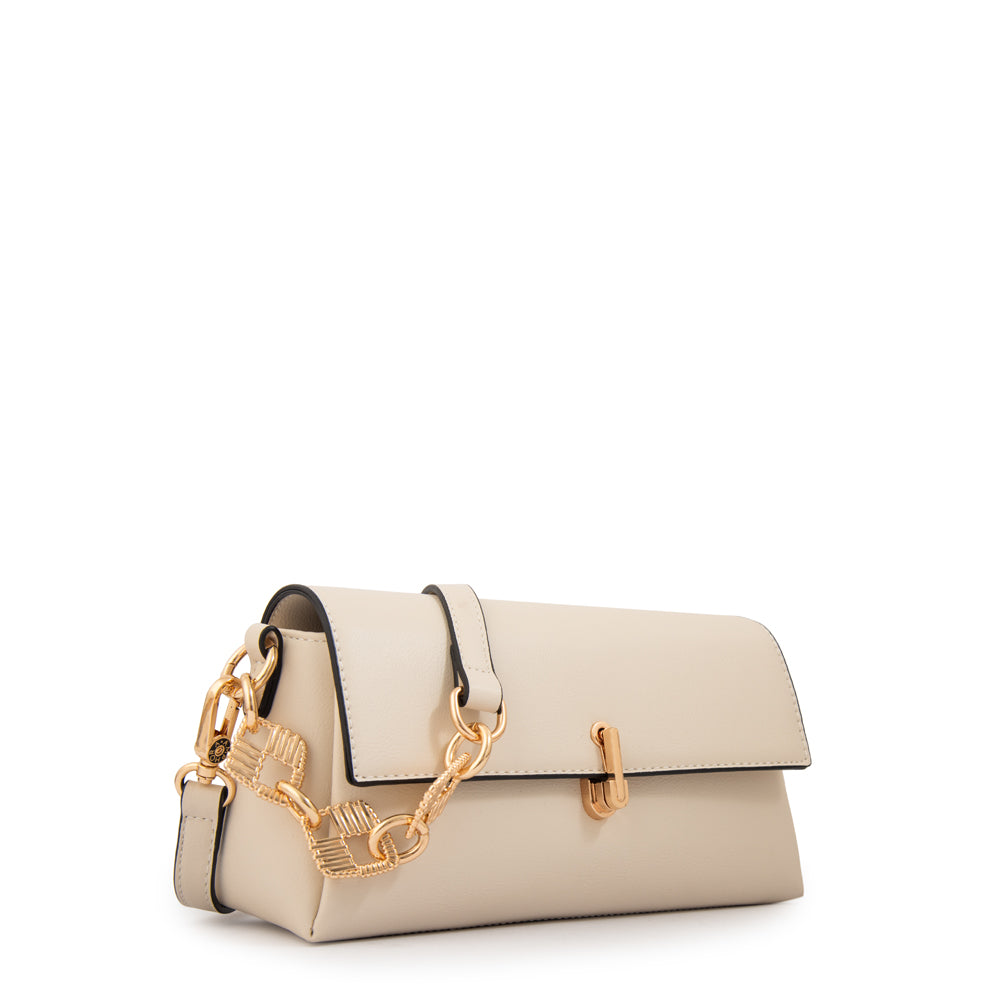 BANDOLERA CRISTAL BLANCO