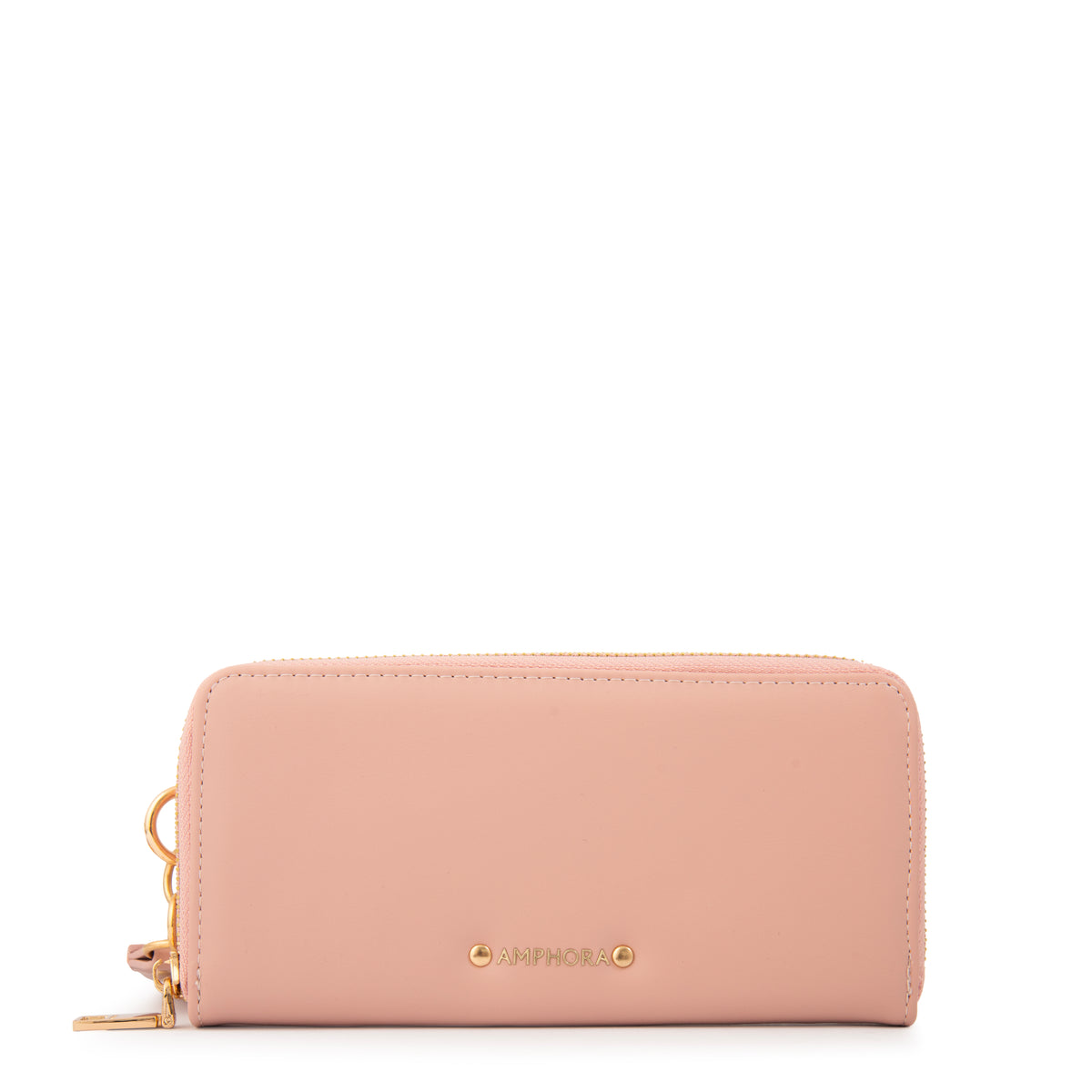 BILLETERA TIPO ESTUCHE CON DIVISIONES EBRA ROSA VIEJO