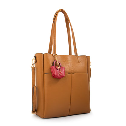 CARTERA ELDA BEIGE OSCURO