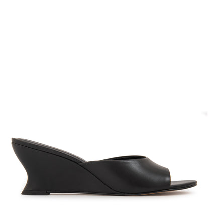 SANDALIA MULE EMILIA NEGRO