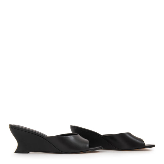 SANDALIA MULE EMILIA NEGRO