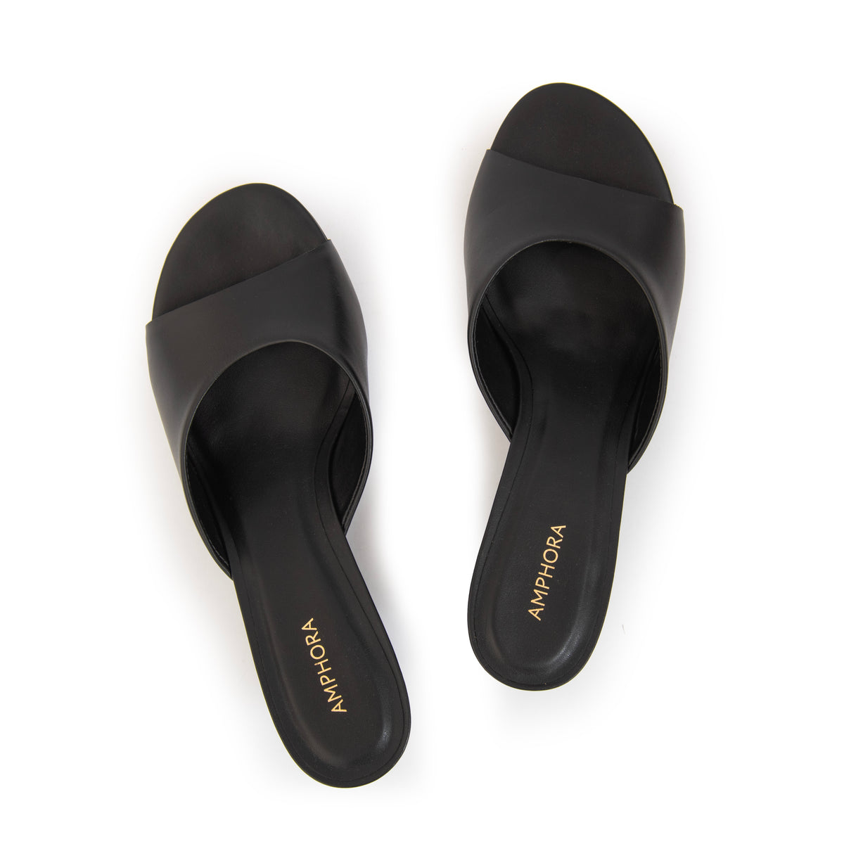 SANDALIA MULE EMILIA NEGRO