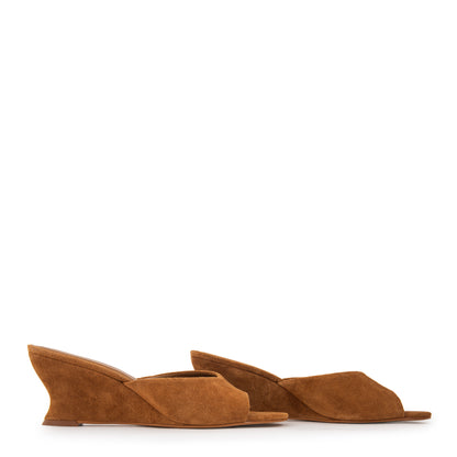 SANDALIA MULE EMILIA MARRÓN