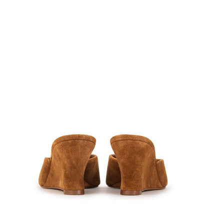 SANDALIA MULE EMILIA MARRÓN