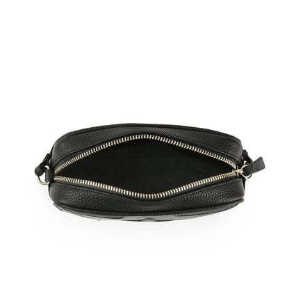 BANDOLERA CUERO ETOILES NEGRO