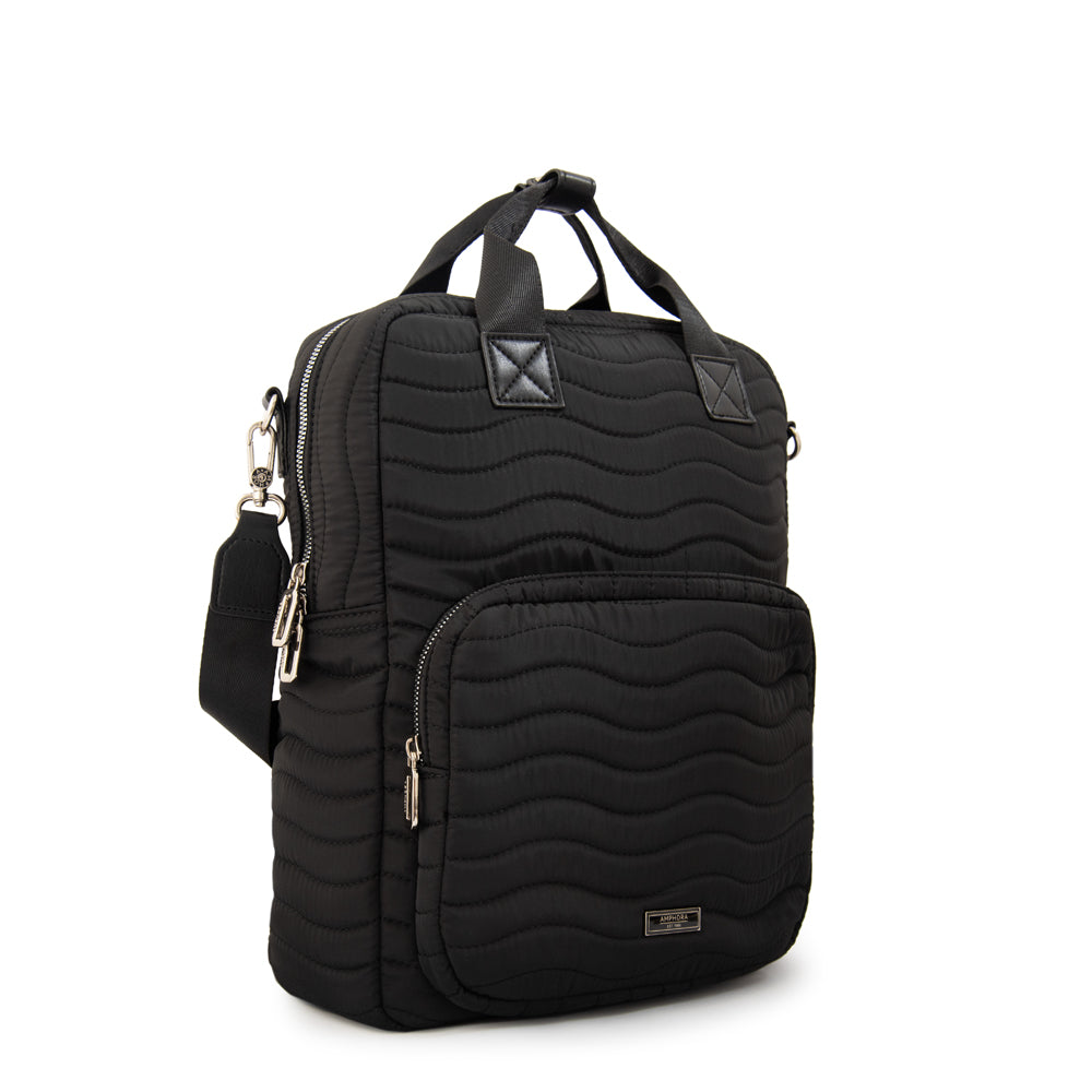 MOCHILA EVELYN PORTA 13" NOTEBOOK NEGRO