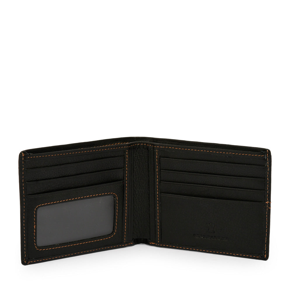 BILLETERA CUERO FRANKFURT NEGRO