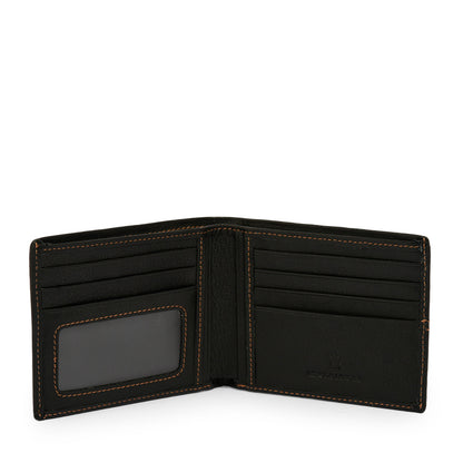 BILLETERA CUERO FRANKFURT NEGRO