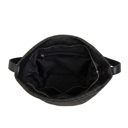 CARTERA CORTE RECTO GIGI NEGRO