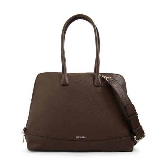 CARTERA PORTA NOTEBOOK 13" GLORIA MARRÓN