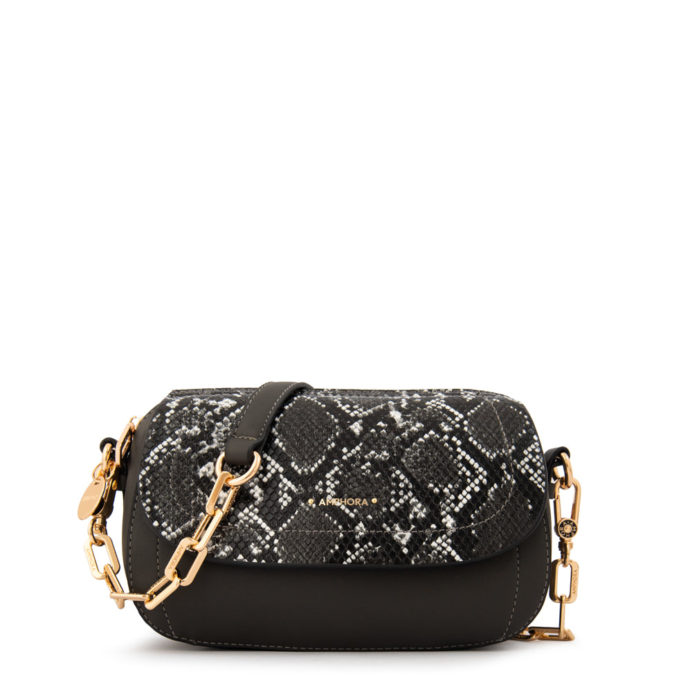 BANDOLERA GRETA GRIS OSCURO