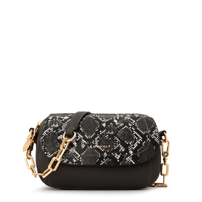 BANDOLERA GRETA GRIS OSCURO