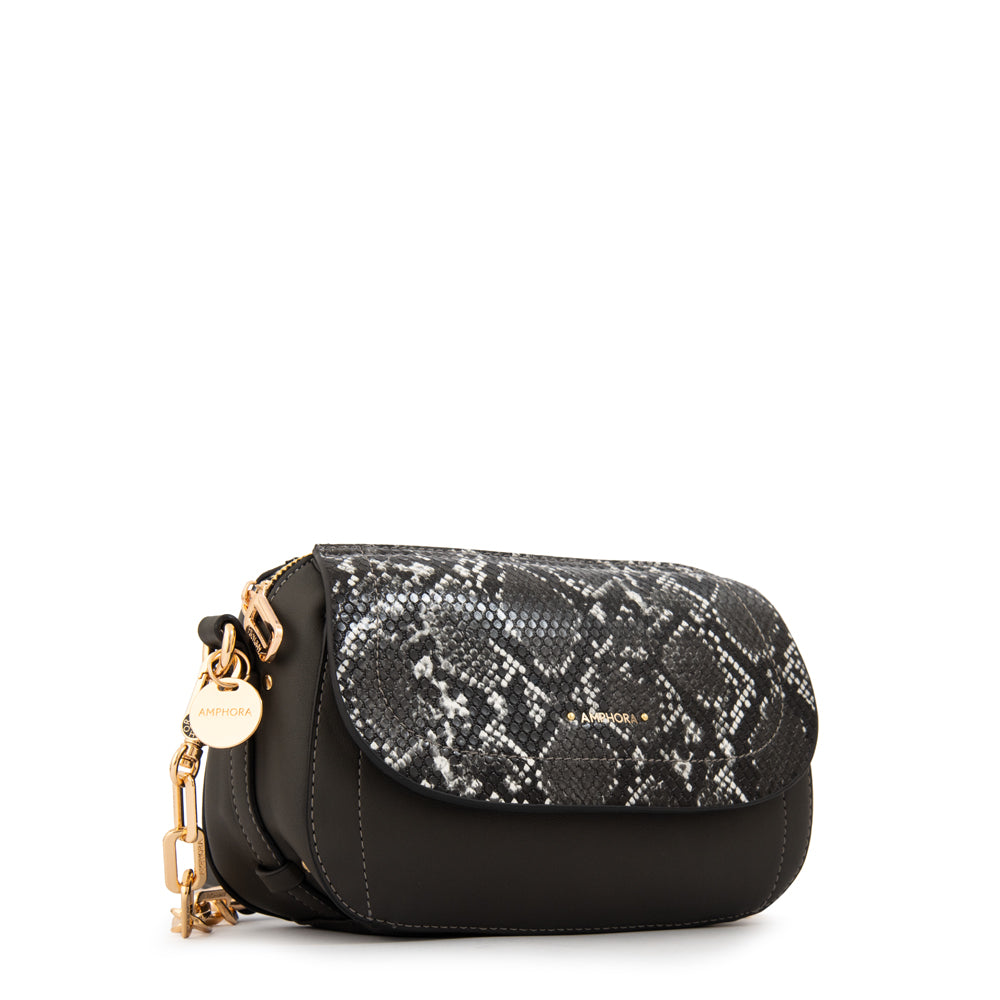 BANDOLERA GRETA GRIS OSCURO