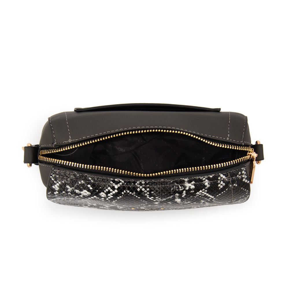 BANDOLERA GRETA GRIS OSCURO