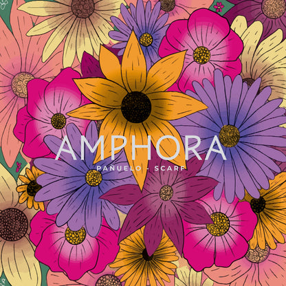 PAÑUELO GRANDE GRETA PETRÓLEO