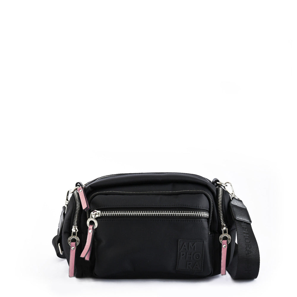 BANDOLERA HARMONIE NEGRO LISO