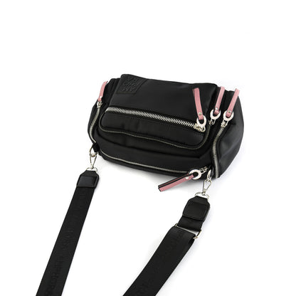 BANDOLERA HARMONIE NEGRO LISO