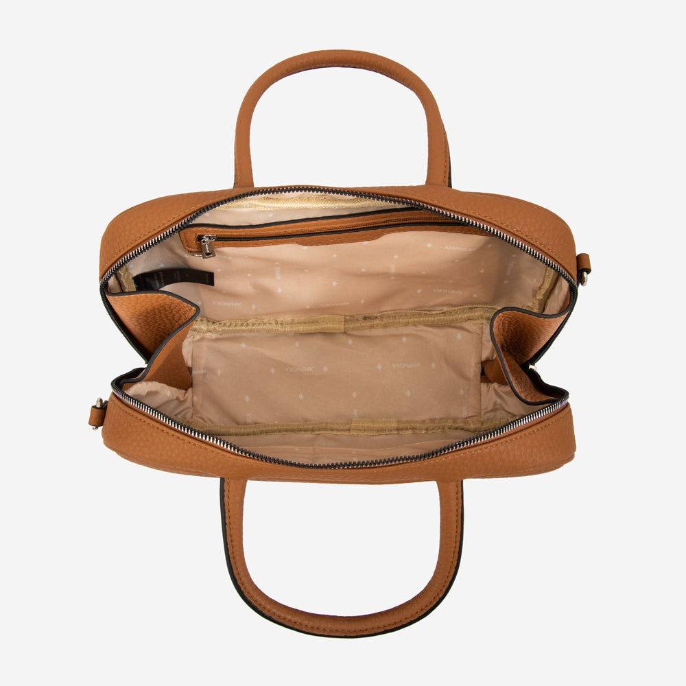 BANDOLERA HILDA CAFÉ CLARO