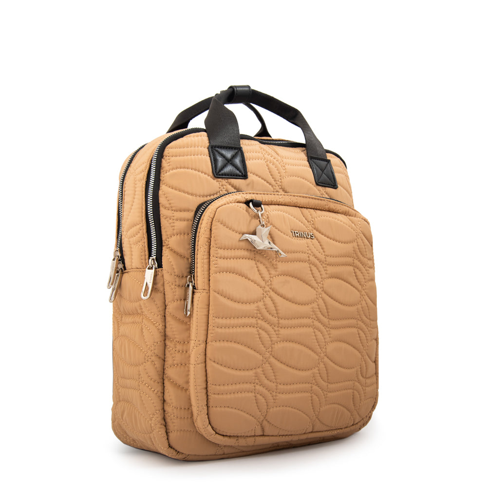 MOCHILA PORTA NOTEBOOK 13" IVANCA BEIGE
