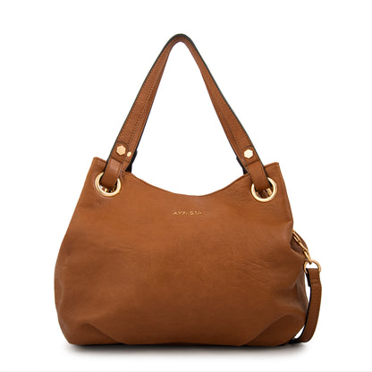 CARTERA TRES DIVISIONES KATHERINE MARRÓN