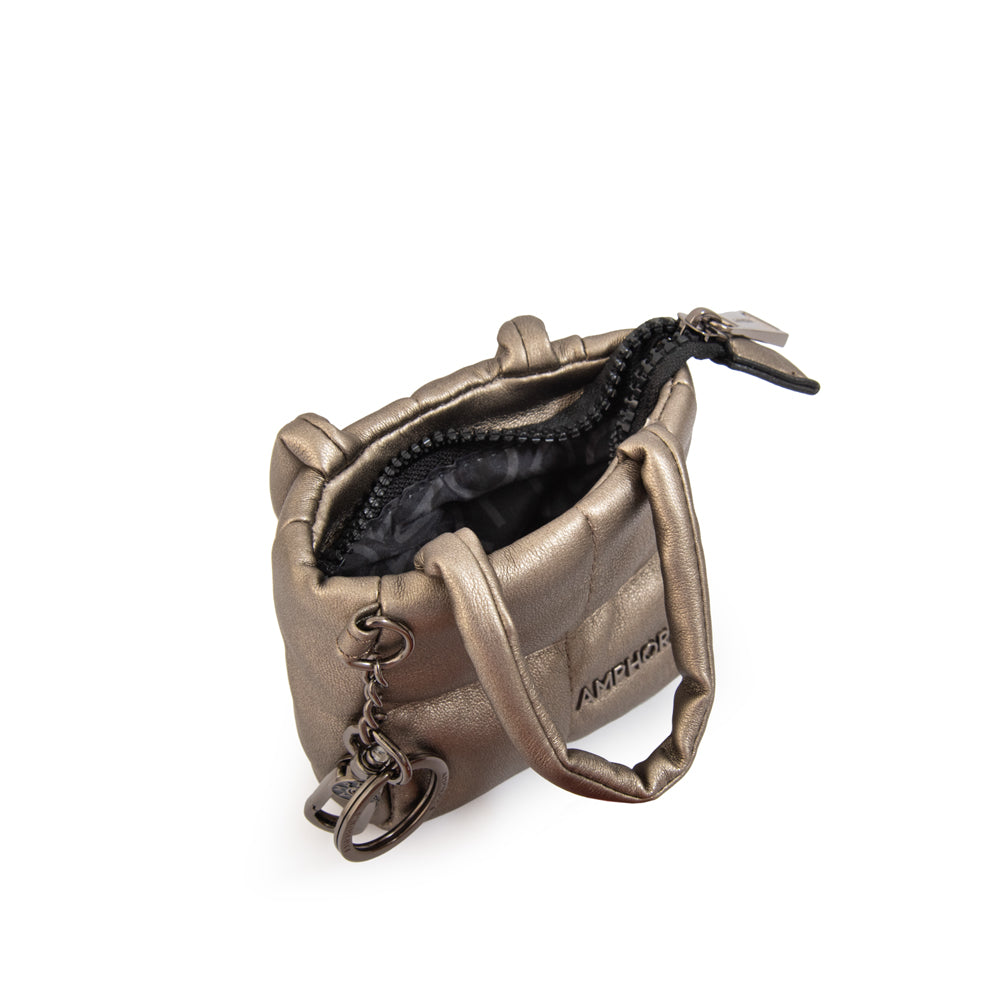 LLAVERO MONEDERO LEXUR PLATEADO