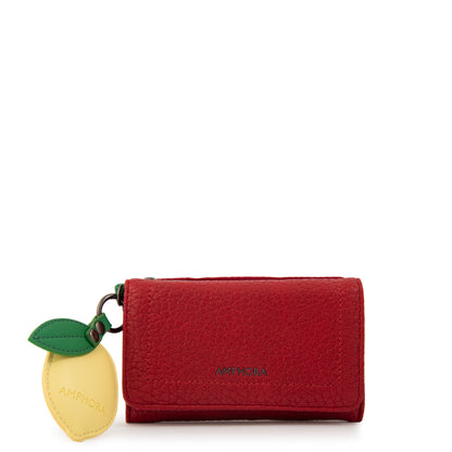 BILLETERA LIMA ROJO