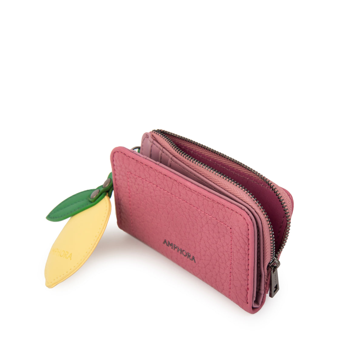 BILLETERA SIMPLE LIMA ROSA