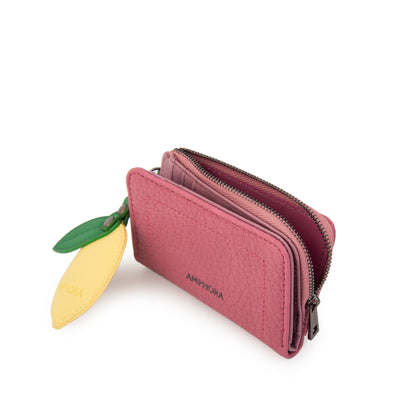 BILLETERA SIMPLE LIMA ROSA