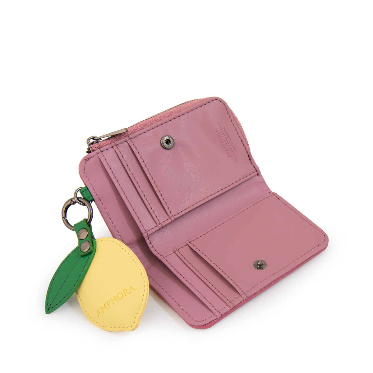 BILLETERA SIMPLE LIMA ROSA