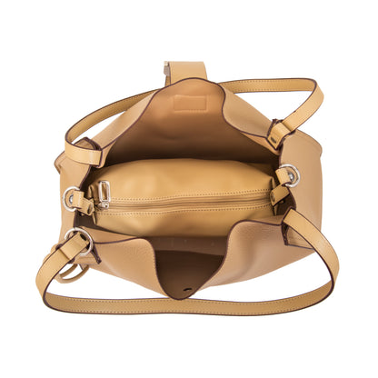 CARTERA LIRAI BEIGE OSCURO