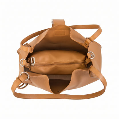 CARTERA LIRAI MARRÓN