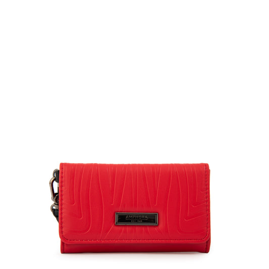 BILLETERA LORENA ROJO