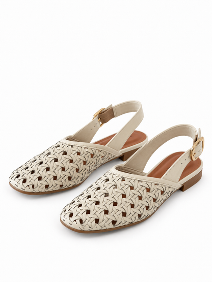ZAPATO LORETO BLANCO CRUDO