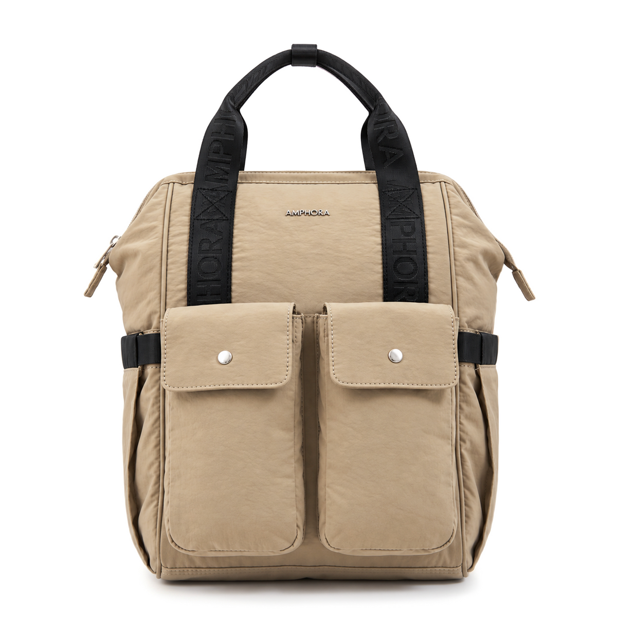 MOCHILA MATERNAL AMPHORA LUCRECIA BEIGE