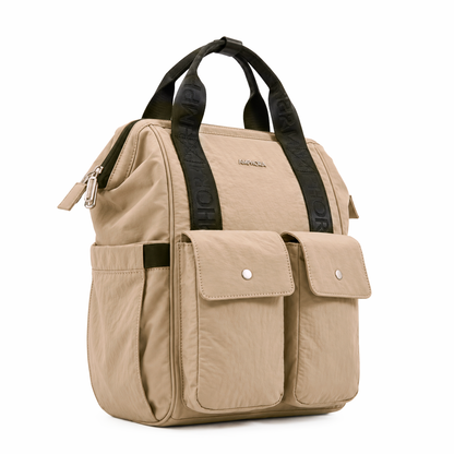 MOCHILA MATERNAL AMPHORA LUCRECIA BEIGE