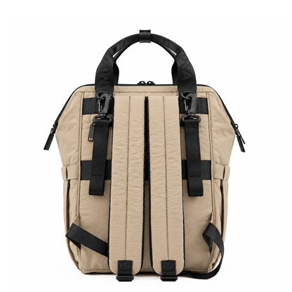 MOCHILA MATERNAL AMPHORA LUCRECIA BEIGE